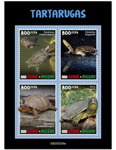 n° 8569/8572  - Timbre GUINEE-BISSAU Poste
