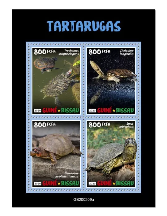 n° 8569/8572  - Timbre GUINEE-BISSAU Poste