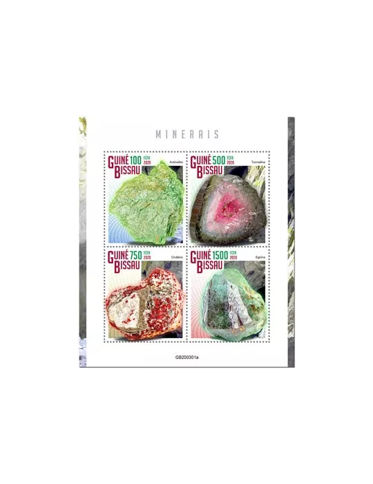 n° 8592/8595  - Timbre GUINEE-BISSAU Poste