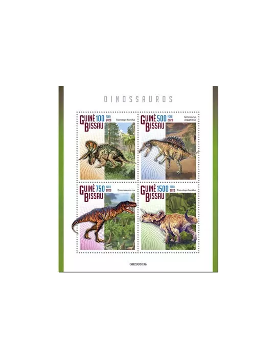 n° 8600/8603  - Timbre GUINEE-BISSAU Poste
