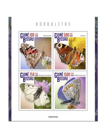 n° 8604/8607  - Timbre GUINEE-BISSAU Poste