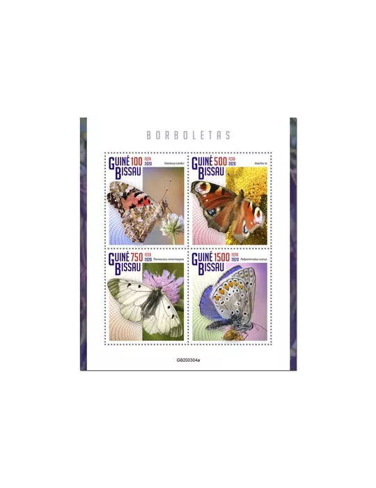 n° 8604/8607  - Timbre GUINEE-BISSAU Poste