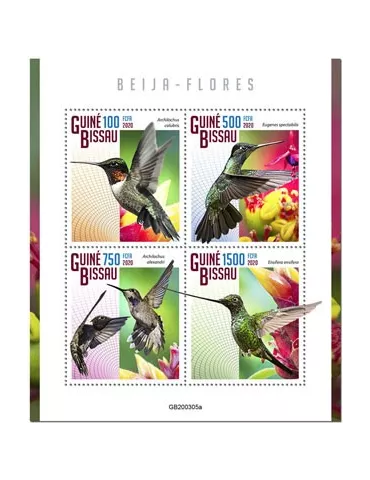 n° 8608/8611  - Timbre GUINEE-BISSAU Poste