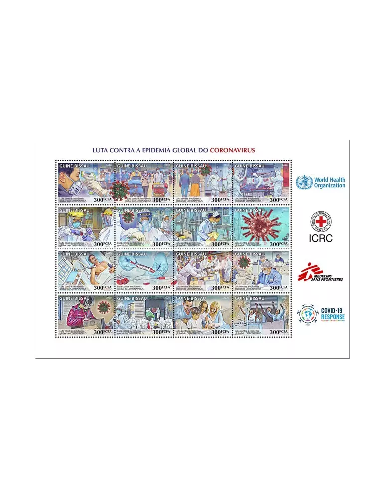 n° 8657/8672  - Timbre GUINEE-BISSAU Poste
