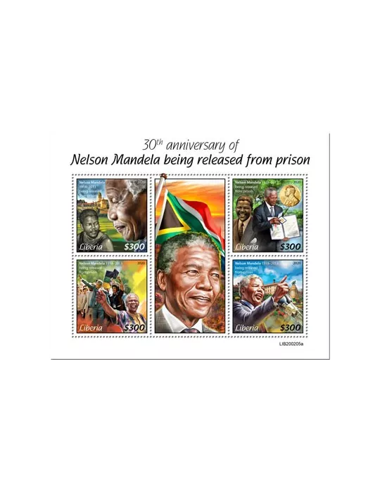 n° 6284/6287 - Timbre LIBERIA Poste