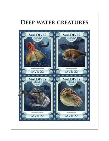 n° 6290/6293 - Timbre MALDIVES Poste