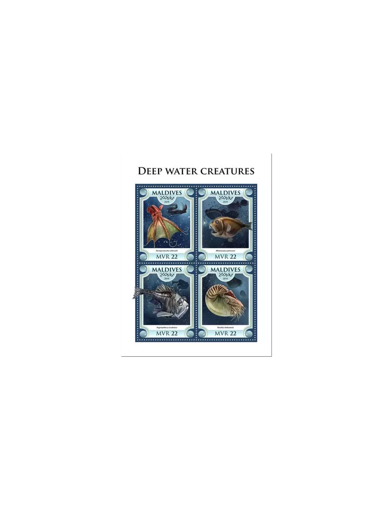 n° 6290/6293 - Timbre MALDIVES Poste