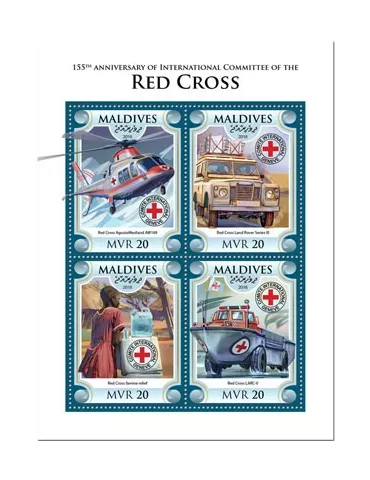 n° 6294/6297 - Timbre MALDIVES Poste