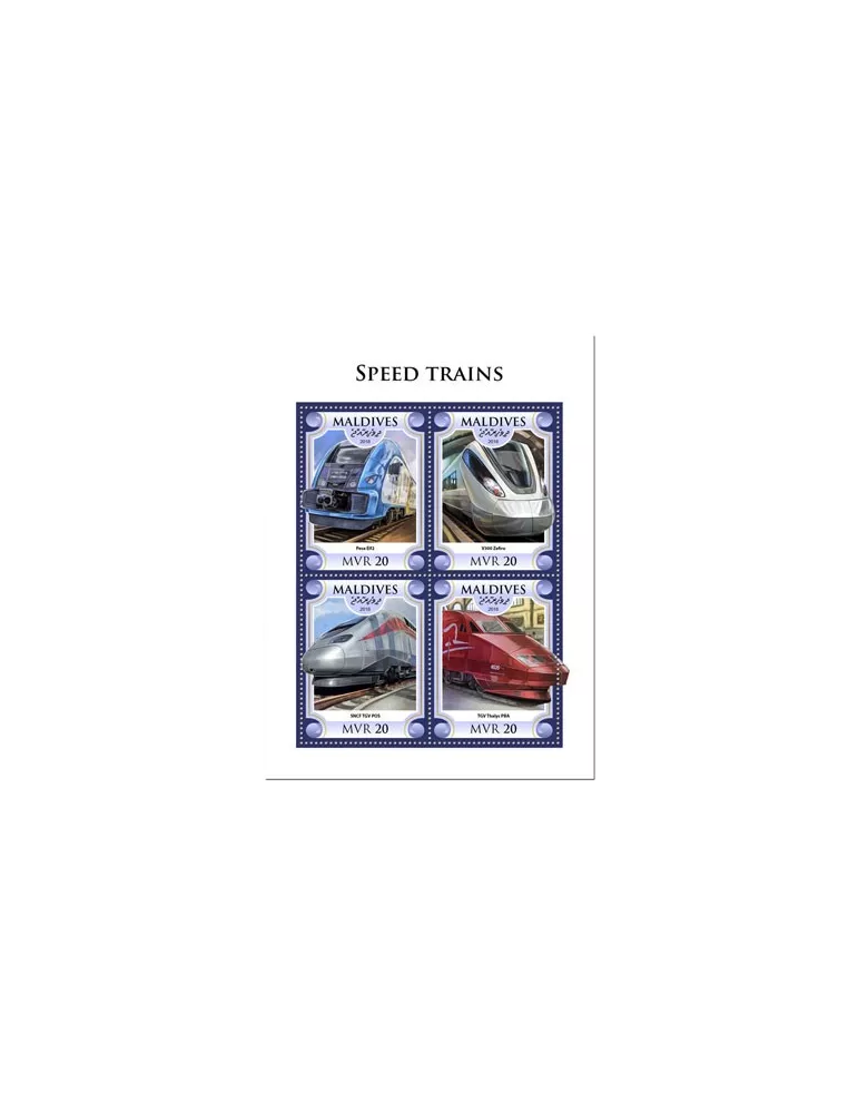n° 6310/6313 - Timbre MALDIVES Poste