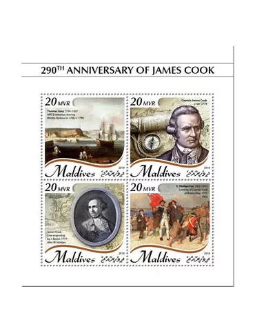 n° 6470/6473 - Timbre MALDIVES Poste
