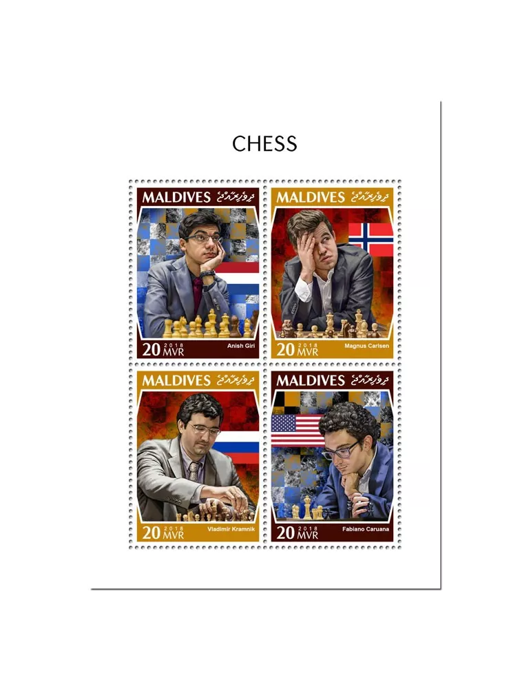n° 6579/6582 - Timbre MALDIVES Poste