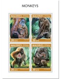 n° 6595/6598 - Timbre MALDIVES Poste