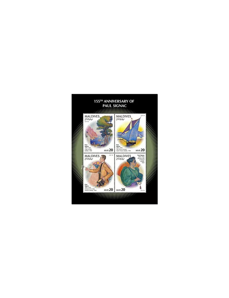 n° 6619/6622 - Timbre MALDIVES Poste