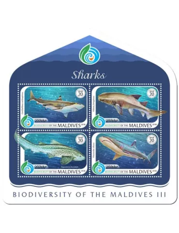 n° 6667/6670 - Timbre MALDIVES Poste