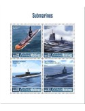 n° 6747/6750 - Timbre MALDIVES Poste