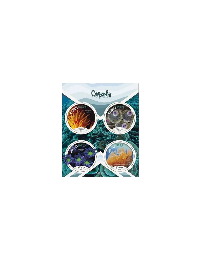 n° 6815/6818 - Timbre MALDIVES Poste