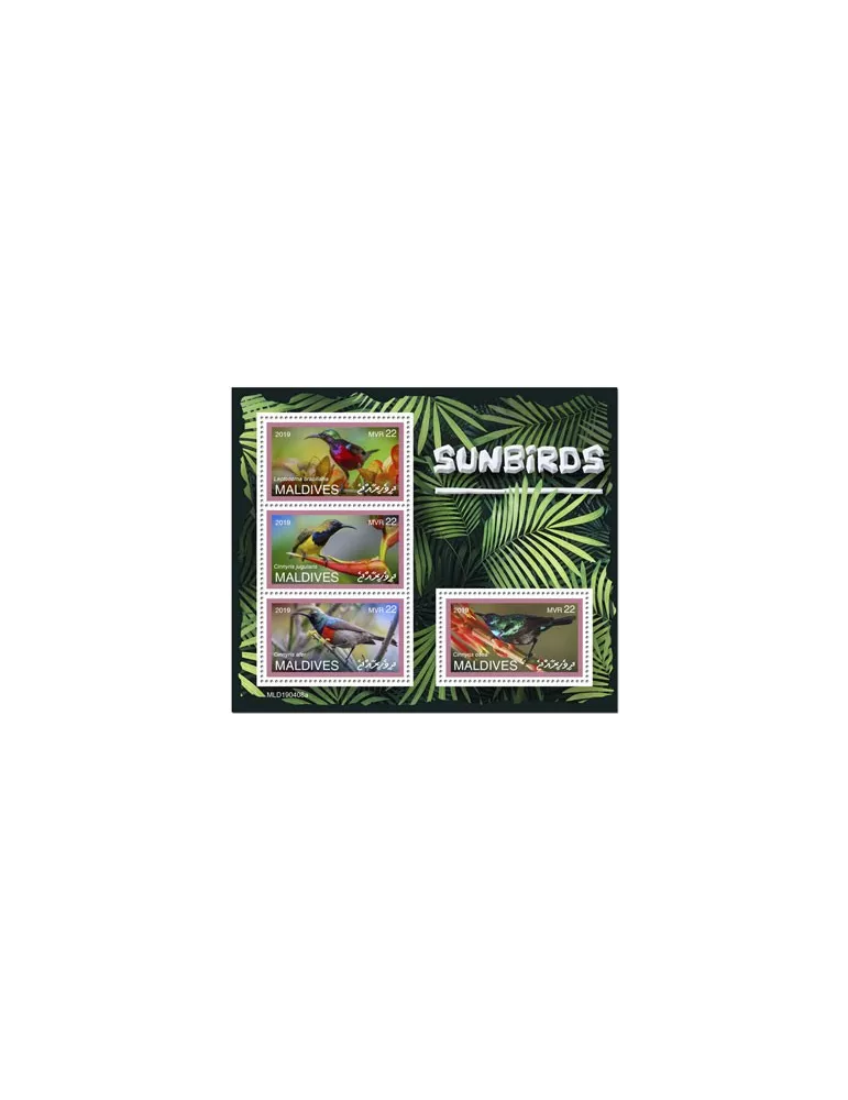 n° 6877/6880 - Timbre MALDIVES Poste