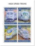 n° 6913/6916 - Timbre MALDIVES Poste