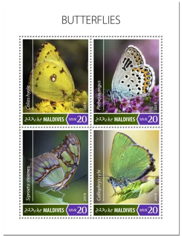 n° 6952/6955 - Timbre MALDIVES Poste