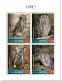 n° 6960/6963 - Timbre MALDIVES Poste