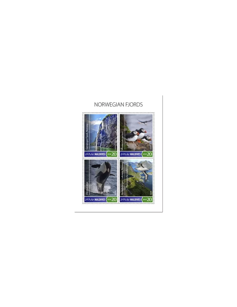 n° 6976/6979 - Timbre MALDIVES Poste