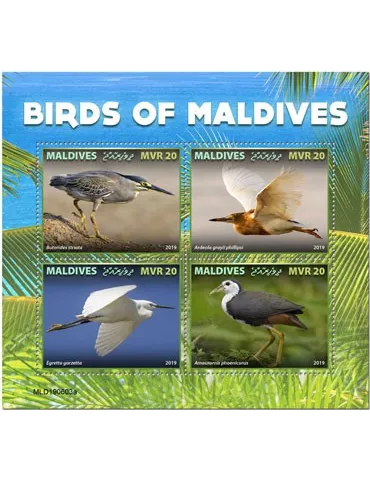 n° 6988/6991 - Timbre MALDIVES Poste