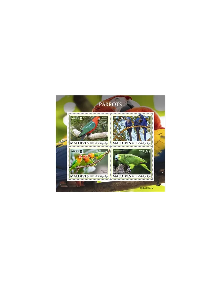 n° 7161/7164  - Timbre MALDIVES Poste