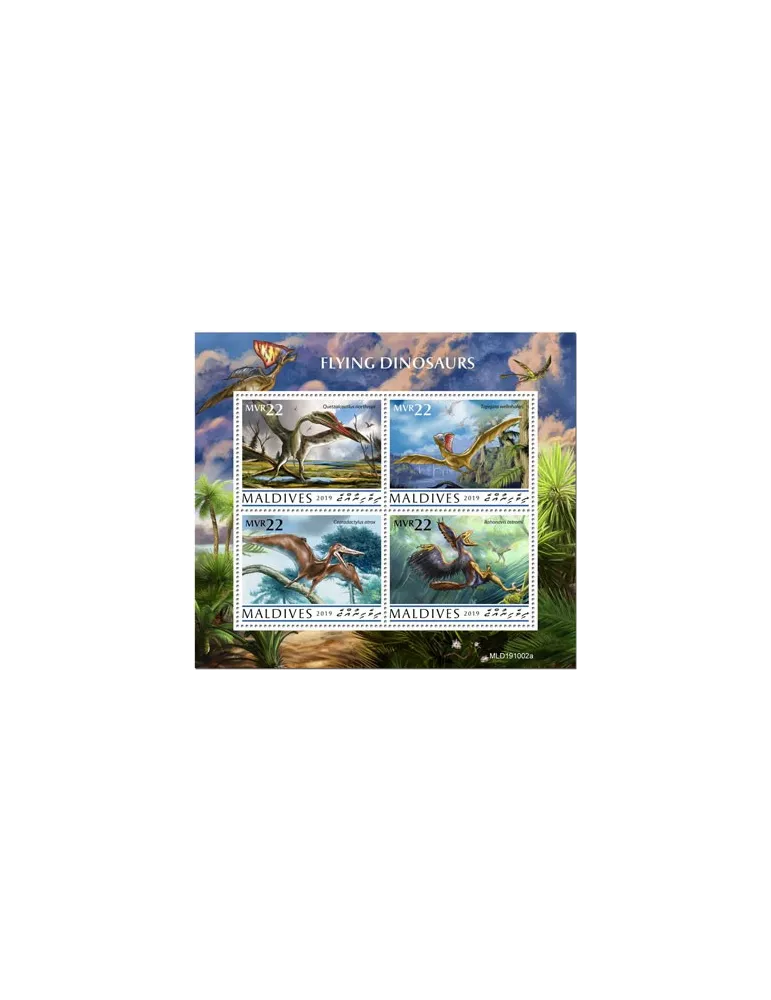 n° 7165/7168  - Timbre MALDIVES Poste