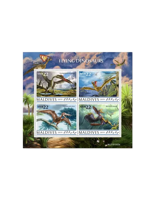 n° 7165/7168  - Timbre MALDIVES Poste