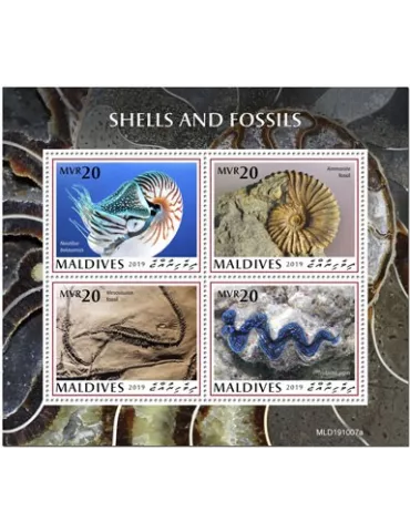 n° 7185/7188  - Timbre MALDIVES Poste