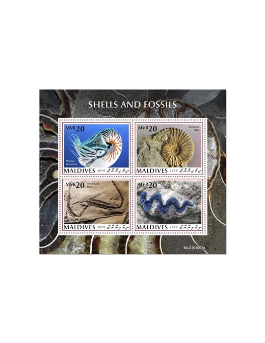 n° 7185/7188  - Timbre MALDIVES Poste