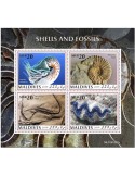n° 7185/7188  - Timbre MALDIVES Poste