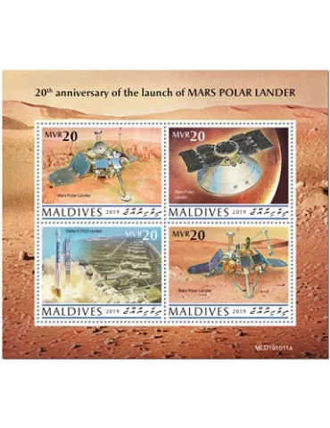 n° 7201/7204  - Timbre MALDIVES Poste