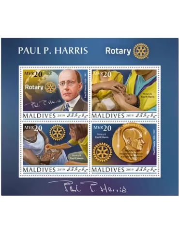 n° 7209/7212  - Timbre MALDIVES Poste