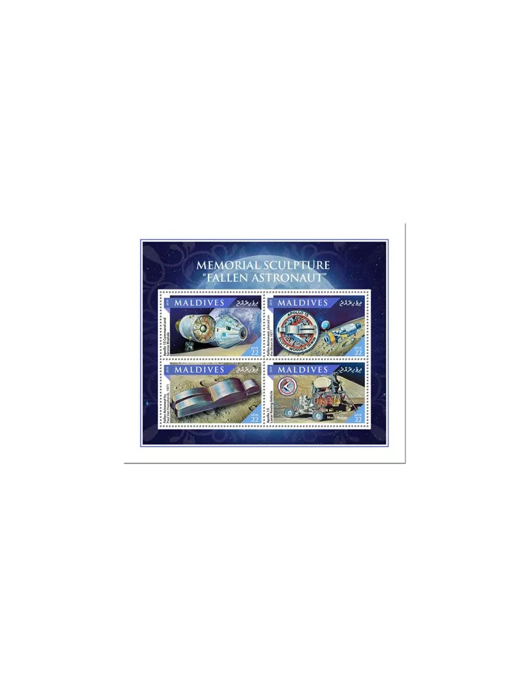n° 7213/7216  - Timbre MALDIVES Poste