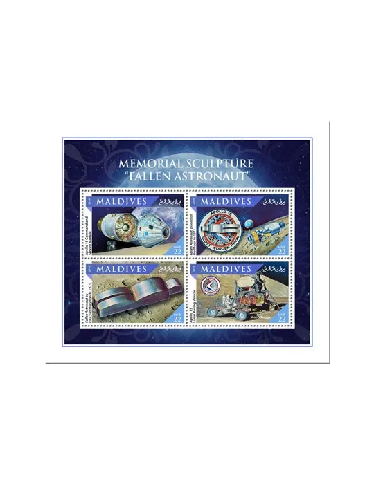 n° 7213/7216  - Timbre MALDIVES Poste