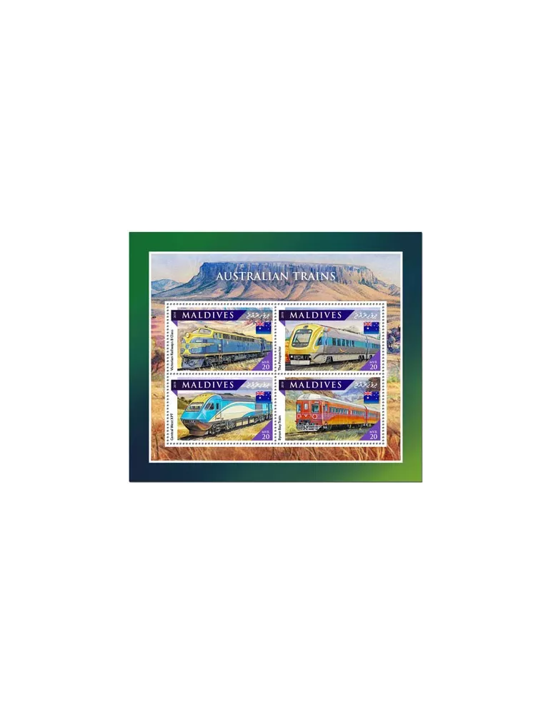 n° 7229/7232  - Timbre MALDIVES Poste