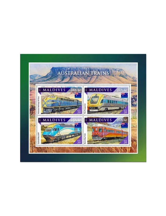 n° 7229/7232  - Timbre MALDIVES Poste
