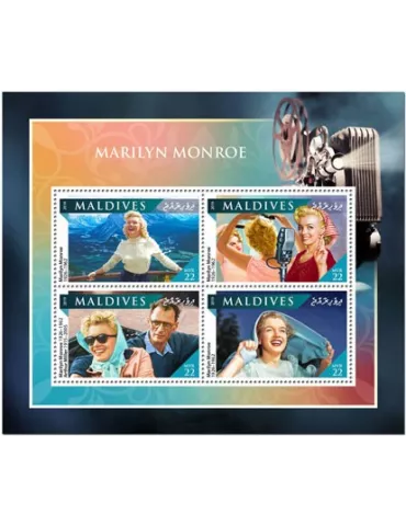 n° 7233/7236  - Timbre MALDIVES Poste