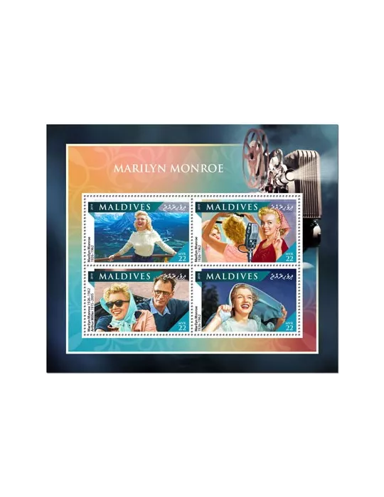 n° 7233/7236  - Timbre MALDIVES Poste