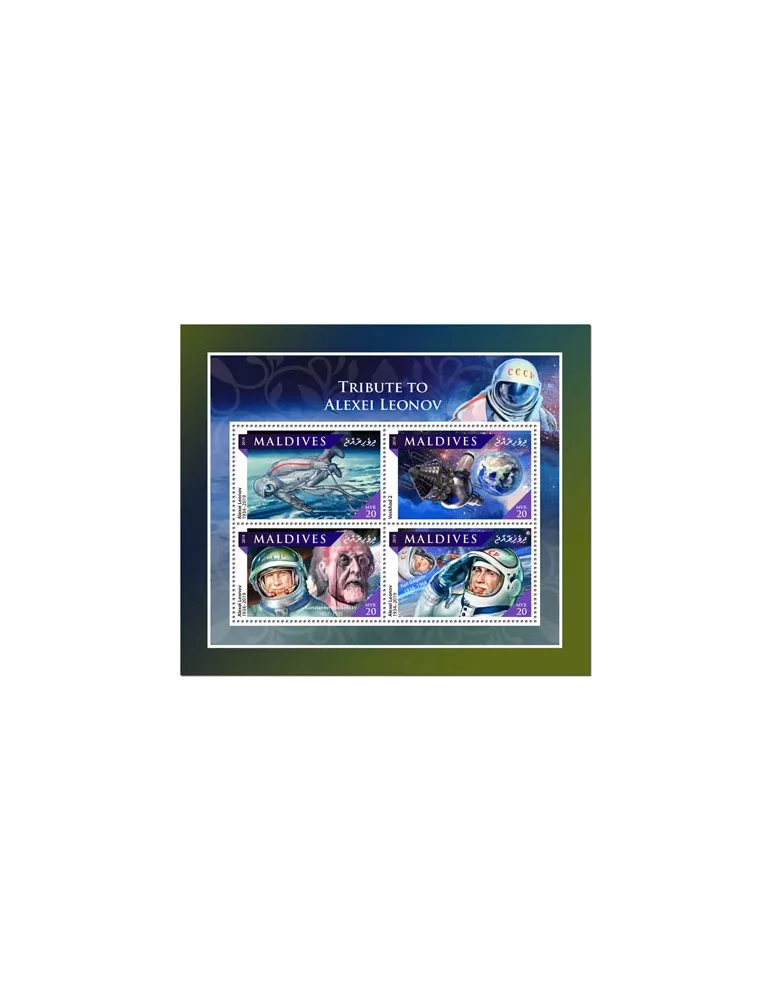 n° 7245/7248  - Timbre MALDIVES Poste