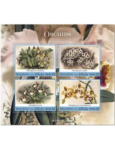 n° 7278/7281  - Timbre MALDIVES Poste