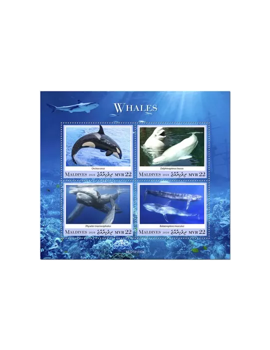 n° 7310/7313  - Timbre MALDIVES Poste
