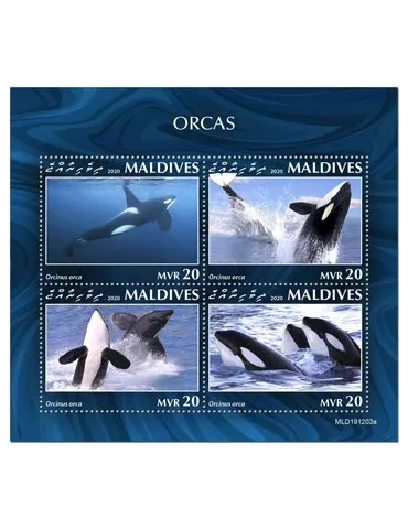 n° 7346/7349  - Timbre MALDIVES Poste