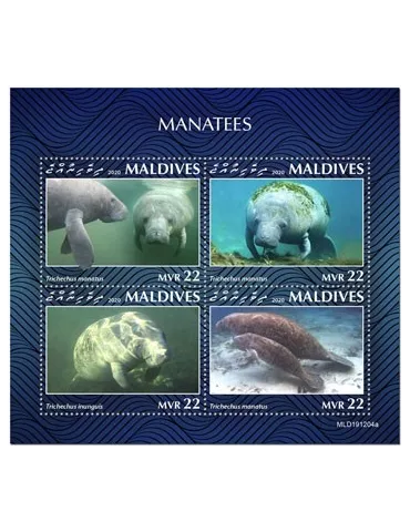 n° 7350/7353  - Timbre MALDIVES Poste