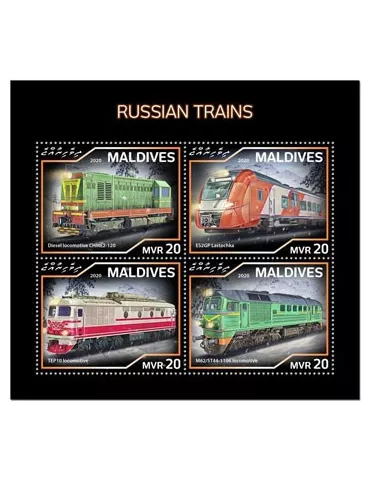 n° 7374/7377  - Timbre MALDIVES Poste
