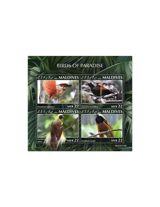 n° 7394/7397  - Timbre MALDIVES Poste
