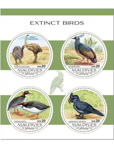 n° 7414/7417  - Timbre MALDIVES Poste
