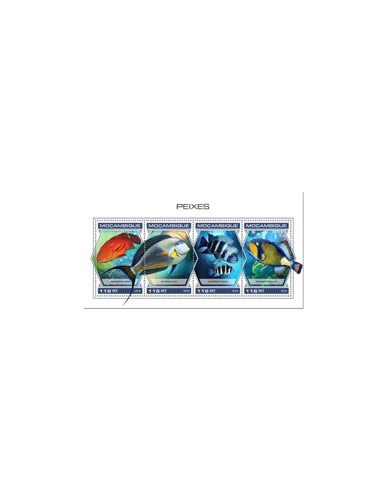 n° 7934/7937 - Timbre MOZAMBIQUE Poste