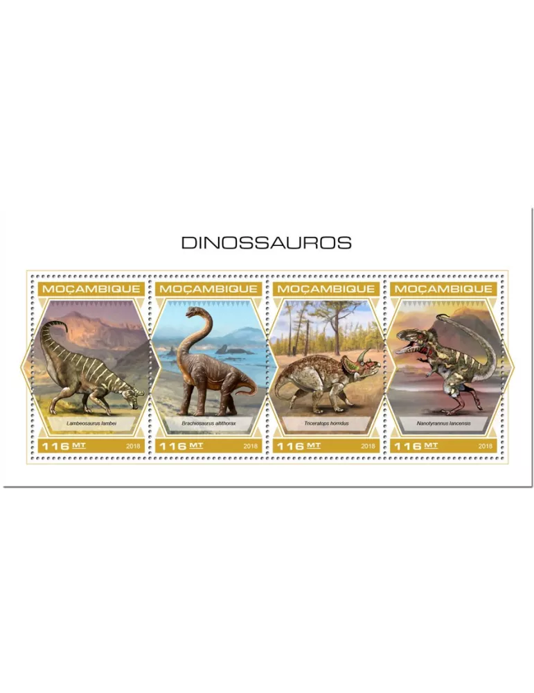 n° 7942/7945 - Timbre MOZAMBIQUE Poste